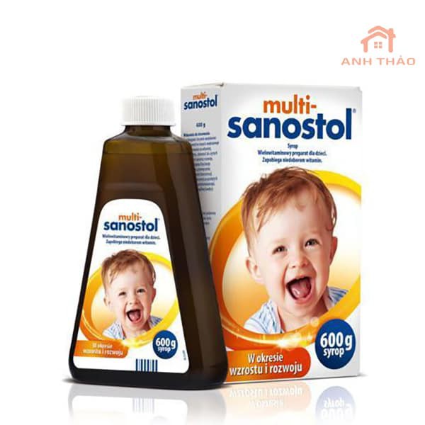Multi- Sanostol siro loại 300g hàng Ba Lan sản xuất - Chất lượng chuẩn EU