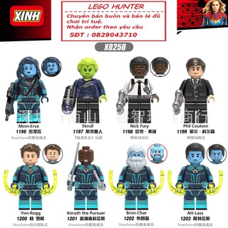 Lego minifigures Nhân vật biệt đội Starford Avenger 4 : end