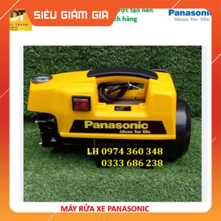 Cam kết Chính hãng Máy rửa xe PANASONIC công suất 300W. Bảo hành 12 tháng.