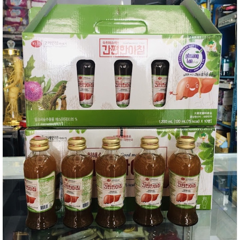 [HÀNG MỚI VỀ] Nước Uống Giải Độc Gan, Bổ Gan, Mát Gan Thanh Lọc Cơ Thể KGS HÀN QUỐC