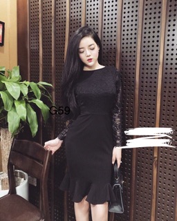 Đầm body đuôi cá (kèm hình thật) 39k