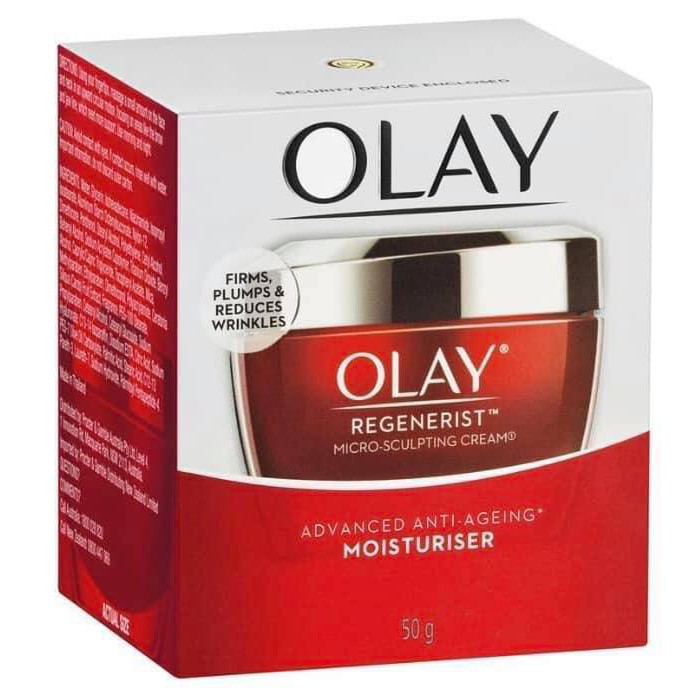 [Hàng Úc] Kem dưỡng ẩm chống lão hoá hiệu quả cao Olay Regenerist Micto Sculpting Cream 48g
