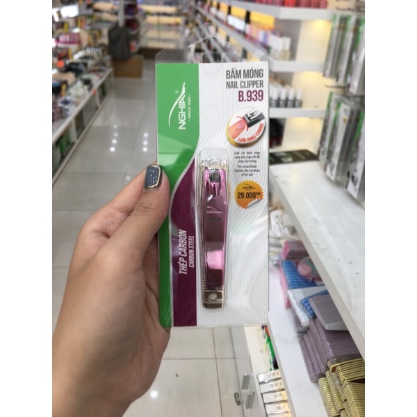 Bấm cắt móng tay Kềm Nghĩa giá sỉ B-939 chính hãng