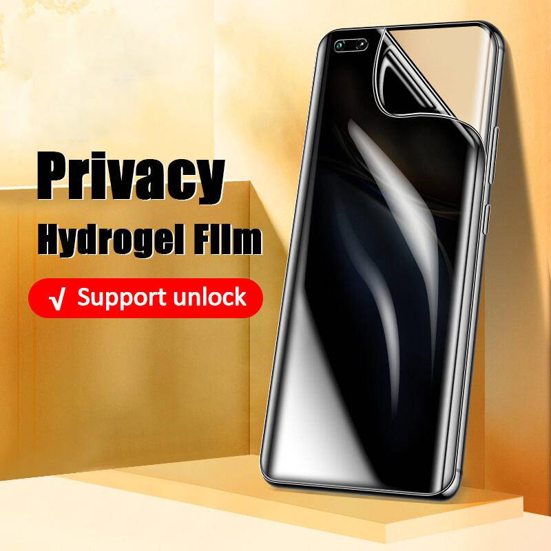 Miếng Dán Màn Hình Cong 999D Chống Nhìn Trộm Cho Huawei Mate 40 Pro Plus Mate 40 40E 30 30E 20 RS Pro 20X P40 Pro Plus P20 P30 P50 Pro P50E