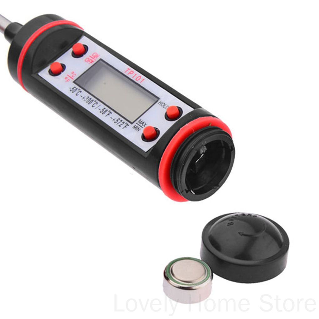 Nhiệt Kế Dạng Bút Cây Cắm Có Màn Hình Lcd Hiển Thị Tp101