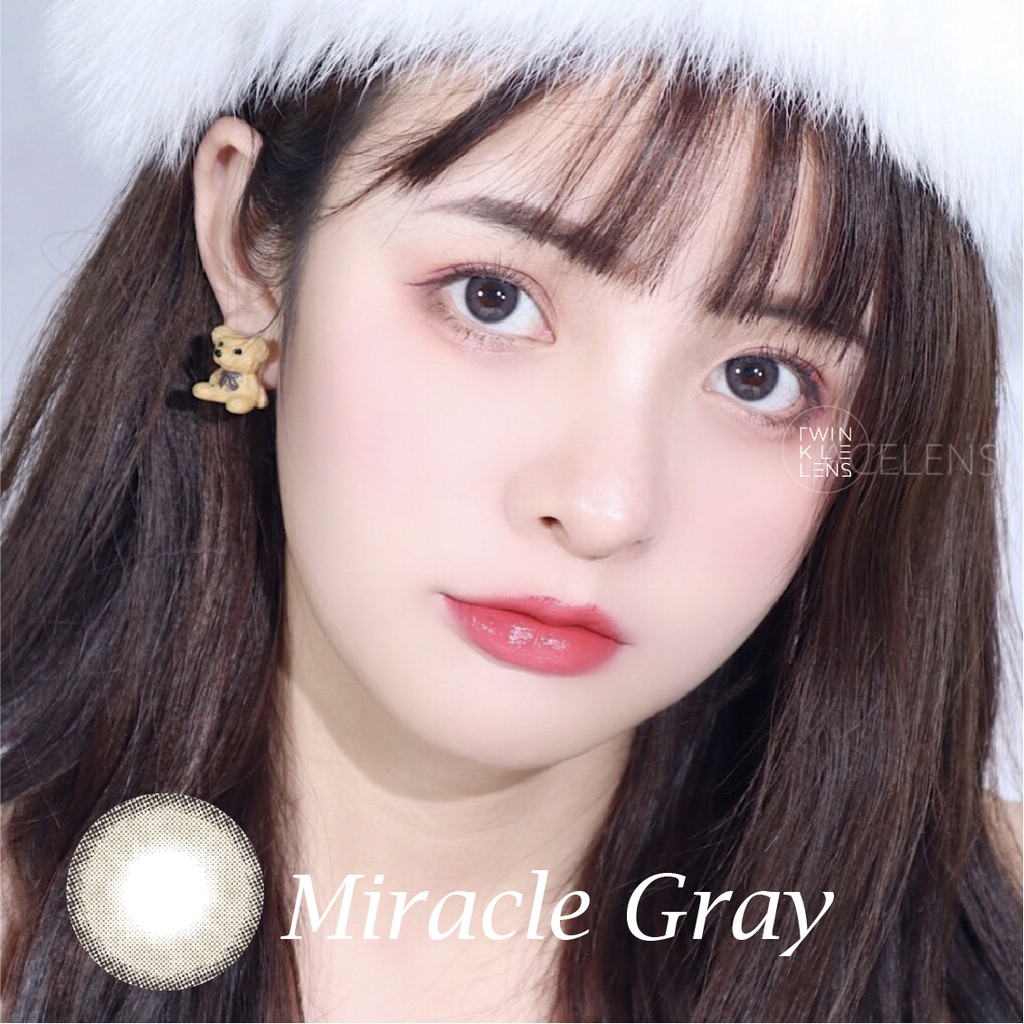 (Sale 50%- Giá 1 chiếc-K khay)Kính áp tròng/Lens Miracle Gray