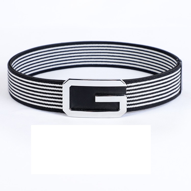 Thắt lưng chun golf chữ G, dây lưng thể thao co giãn, điều chỉnh được kích thước phù hợp với cả nam và nữ