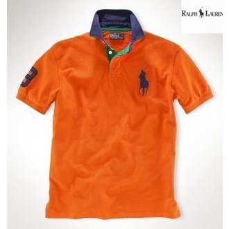 Áo polo Tay Ngắn Vải Cotton In Hình Ralph Lauren Cá Tính Cho Nam