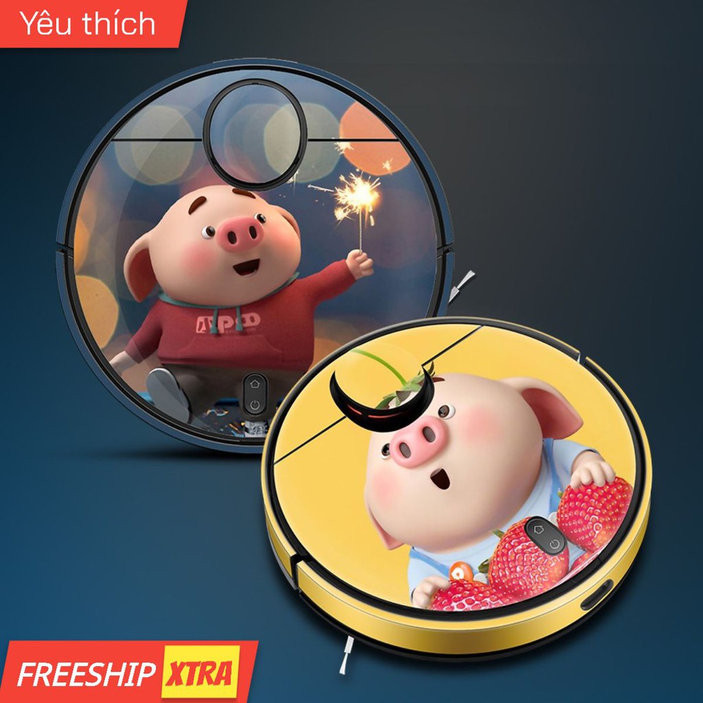 Hình Dán Robot Mijia Gen 2 Con heo