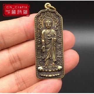 Mặt dây chuyền hình phật bằng động thiết kế ấn tượng
