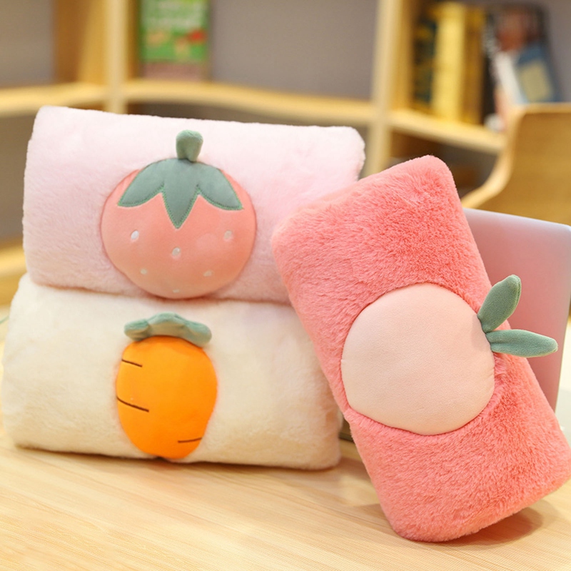 Gối Nhét Tay Giữ Ấm Mùa Đông Hình Thỏ Hoạt Hình Đáng Yêu