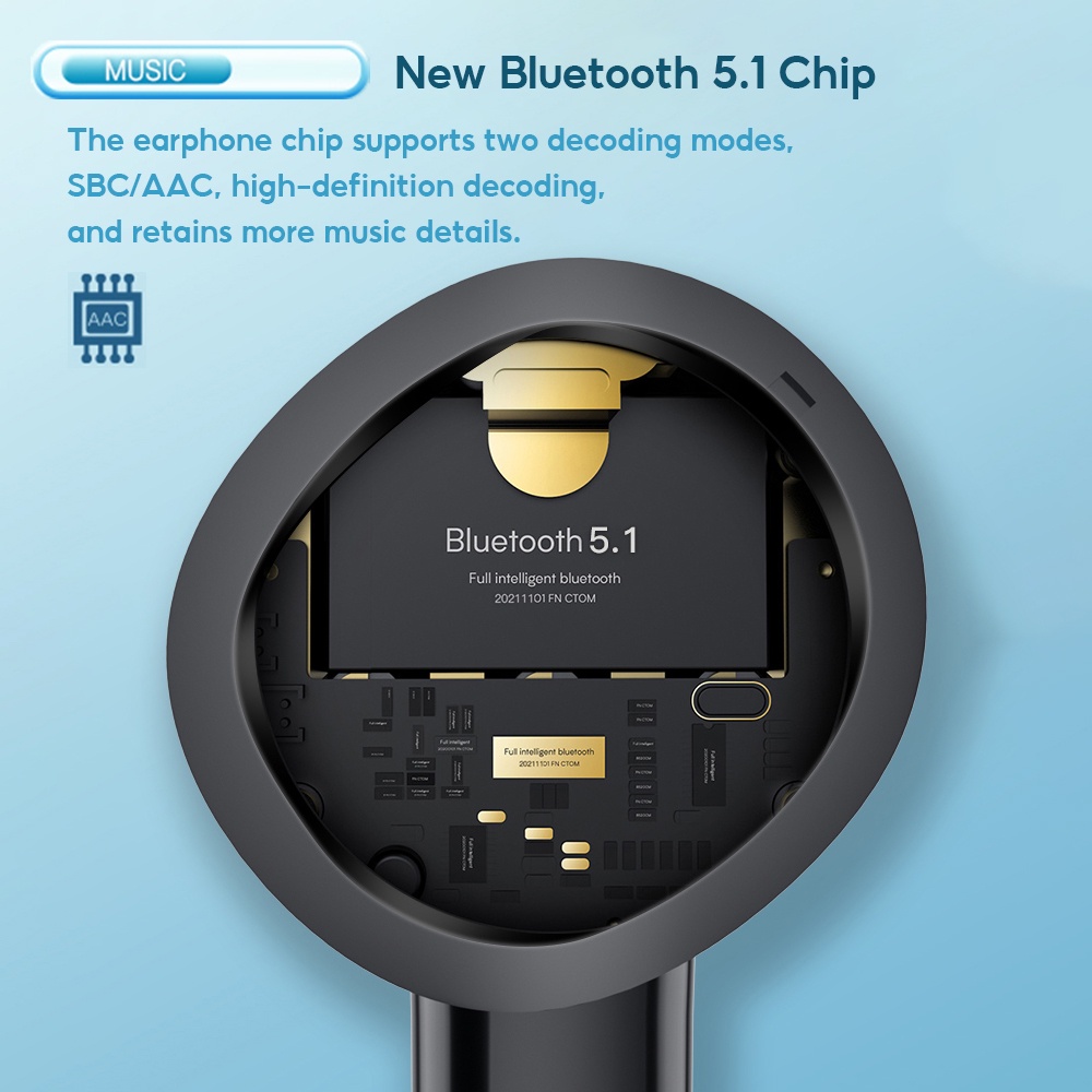 Tai nghe Bluetooth LENOVO XT95 Pro âm trầm tốt đèn LED nhiều màu có micro