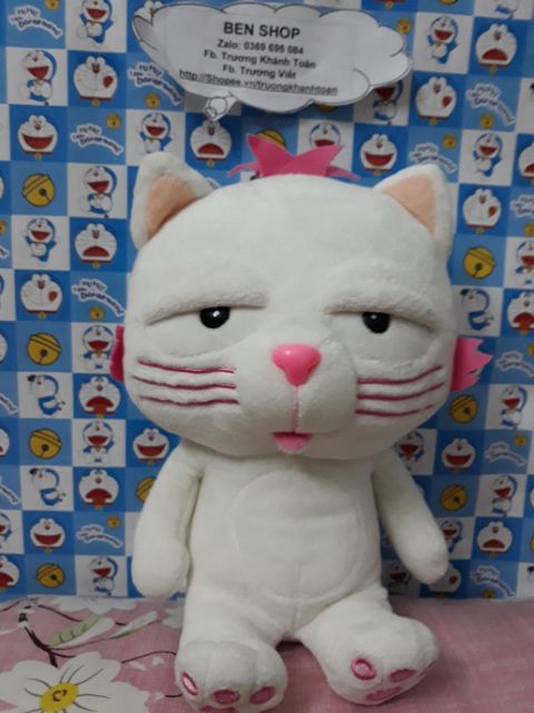 Mèo lười size 30cm, hàng DINGA FUCO chính hãng, mới 99%-100k/1 bé(có clip đính kèm)🐱🐾🐾🐾🐱