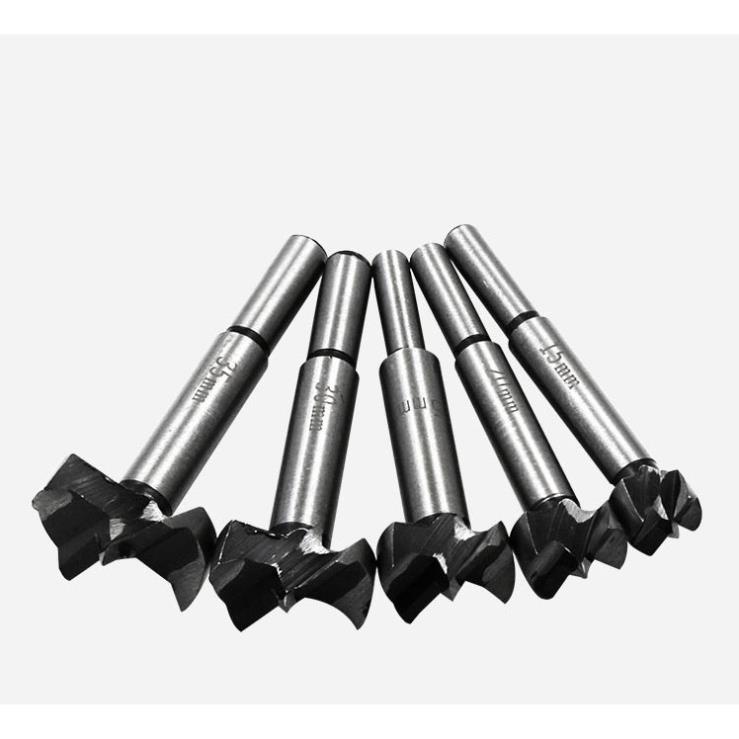 Mũi khoét gỗ nhưa mica 15, 20, 25, 30, 35mm dùng cho máy khoan pin và khoan điện