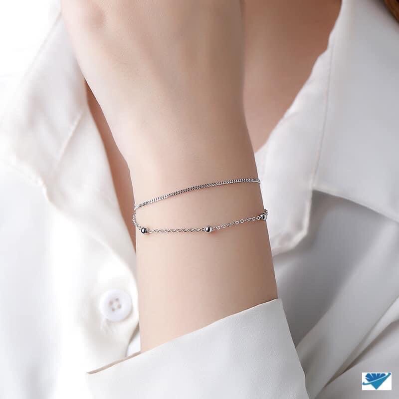 lắc tay nữ bạc ta . lắc tay chuẩn bạc mC