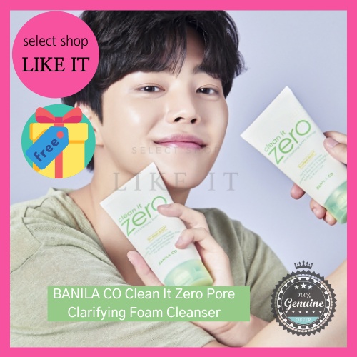 Sữa rửa mặt tạo bọt Banila co Clean It Zero làm sạch lỗ chân lông giao hàng từ Hàn Quốc