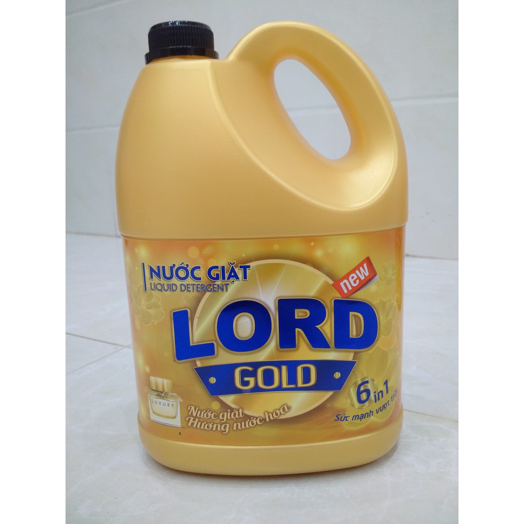 Nước giặt Lord Gold 3.5 kg hương nước hoa chính hãng
