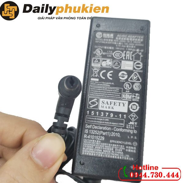 Adapter nguồn màn hình Acer S271HL S200HL S200HQL dailyphukien