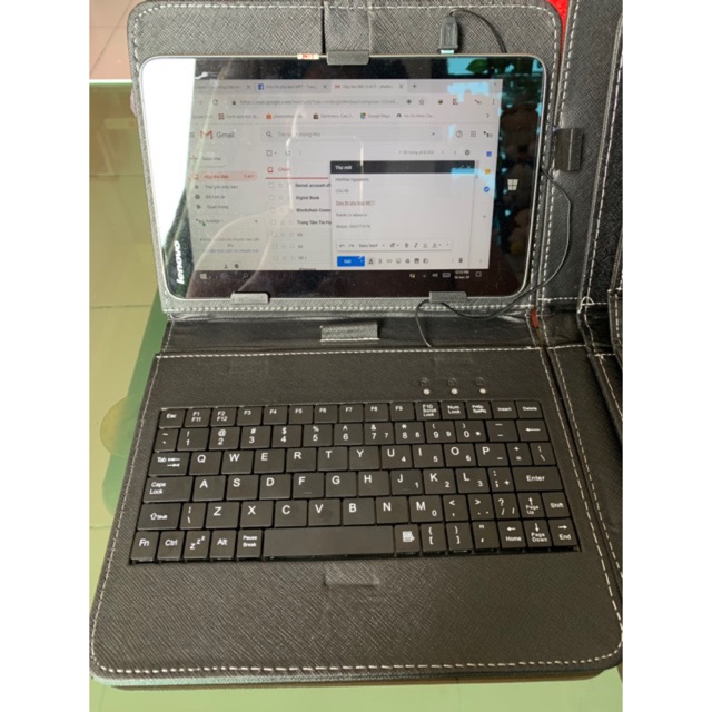 Bao da + bàn phím máy tính bảng các loại
