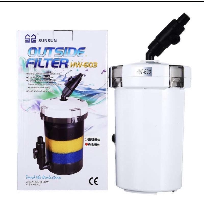 Lọc phụ Sunsun HW-603 cho bể cá cảnh