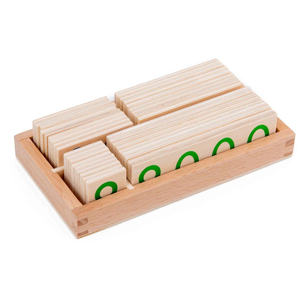 LAYOR1 Bộ Đồ Chơi Học Toán Bằng Gỗ Từ 1-9000 Cho Bé