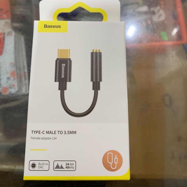 Chuyển tai Baseus chân Type C(L54) chính hãng