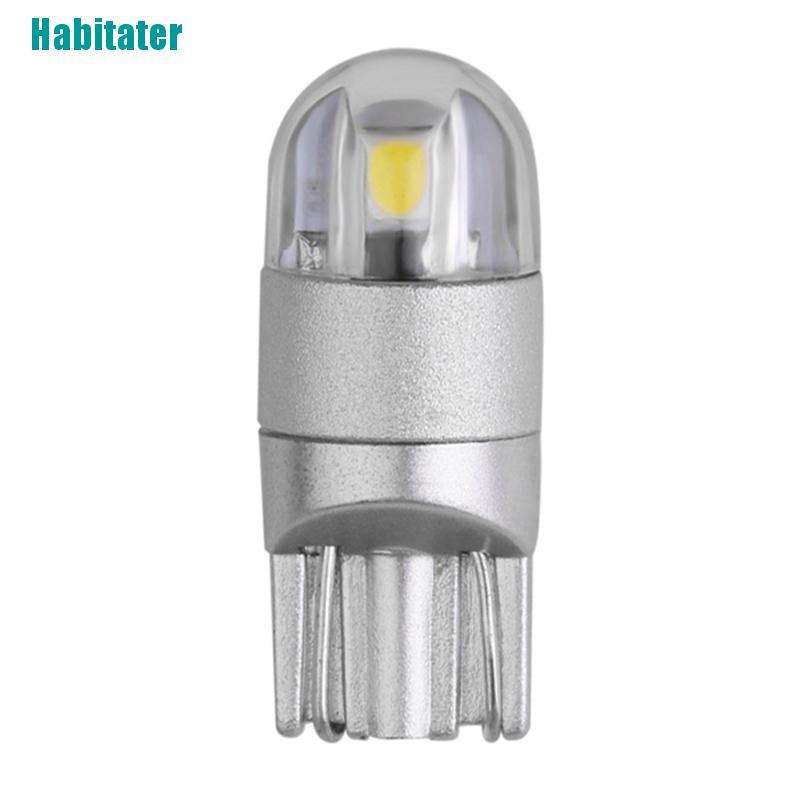 Set 10 Bóng Đèn LED T10 3030 2SMD W5W 194 168 Ánh Sáng Trắng Siêu Sáng Dành Cho Ô Tô