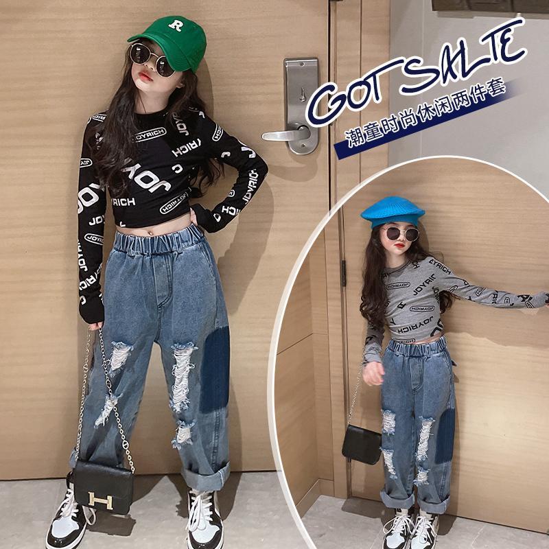 [Hàng Có Sẵn] Áo Thun Cotton Tay Dài Lưng Cao Dáng Ôm Thoải Mái Cho Nữ