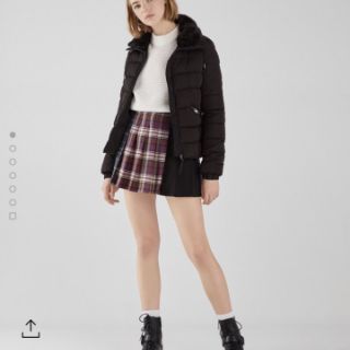 Áo khoác cổ lông Bsk dư xịn