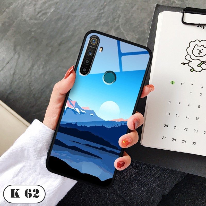 Ốp lưng kính 3D cho Realme 5-5S-5I-6I