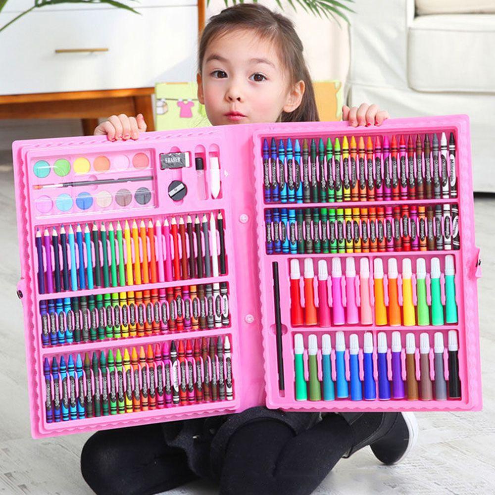 Bộ 176 / 208 Bút Sáp Màu Nước 176 / 208 Cái Dành Cho Trẻ Em