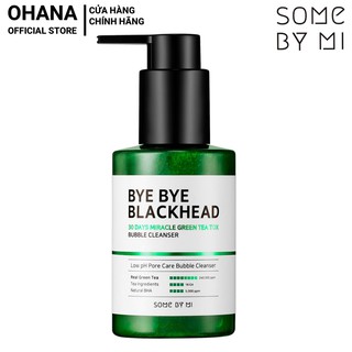 Sữa Rửa Mặt Sủi Bọt giảm Mụn Đầu Đen Some By Mi Bye Bye Blackhead 30 Days 120ml