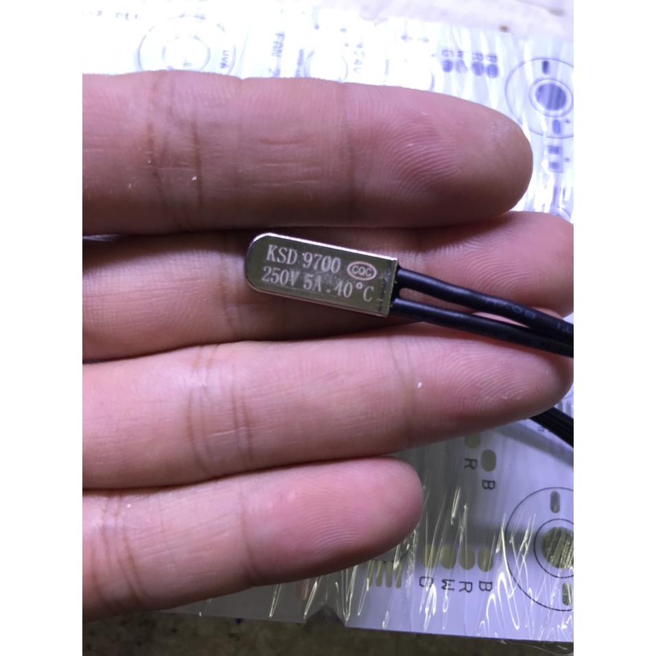 SET 2 CẢM BIẾN NHIỆT KSD9700-40