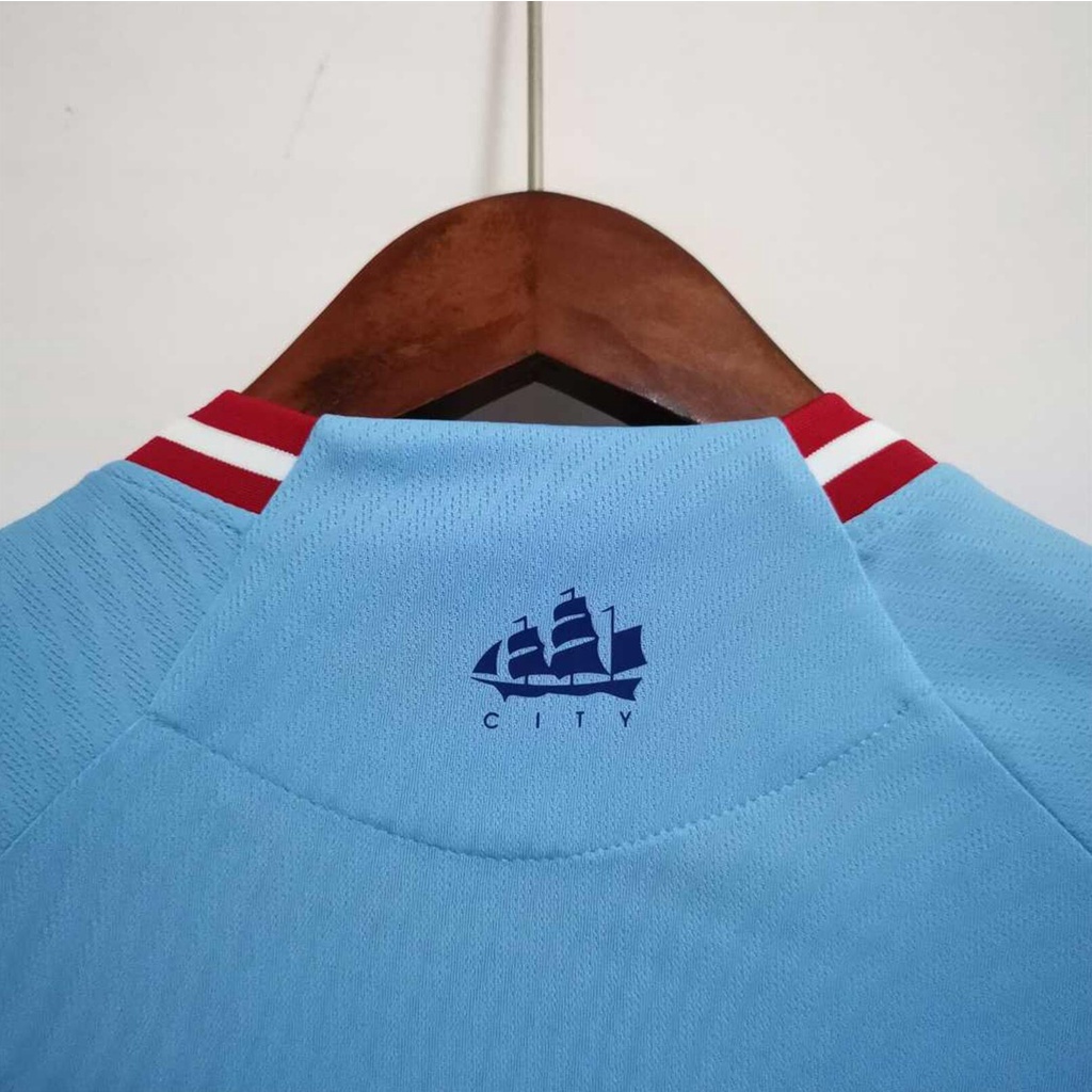 Áo Thun Số 2022 Manchester City Thiết Kế Năng Động Cá Tính