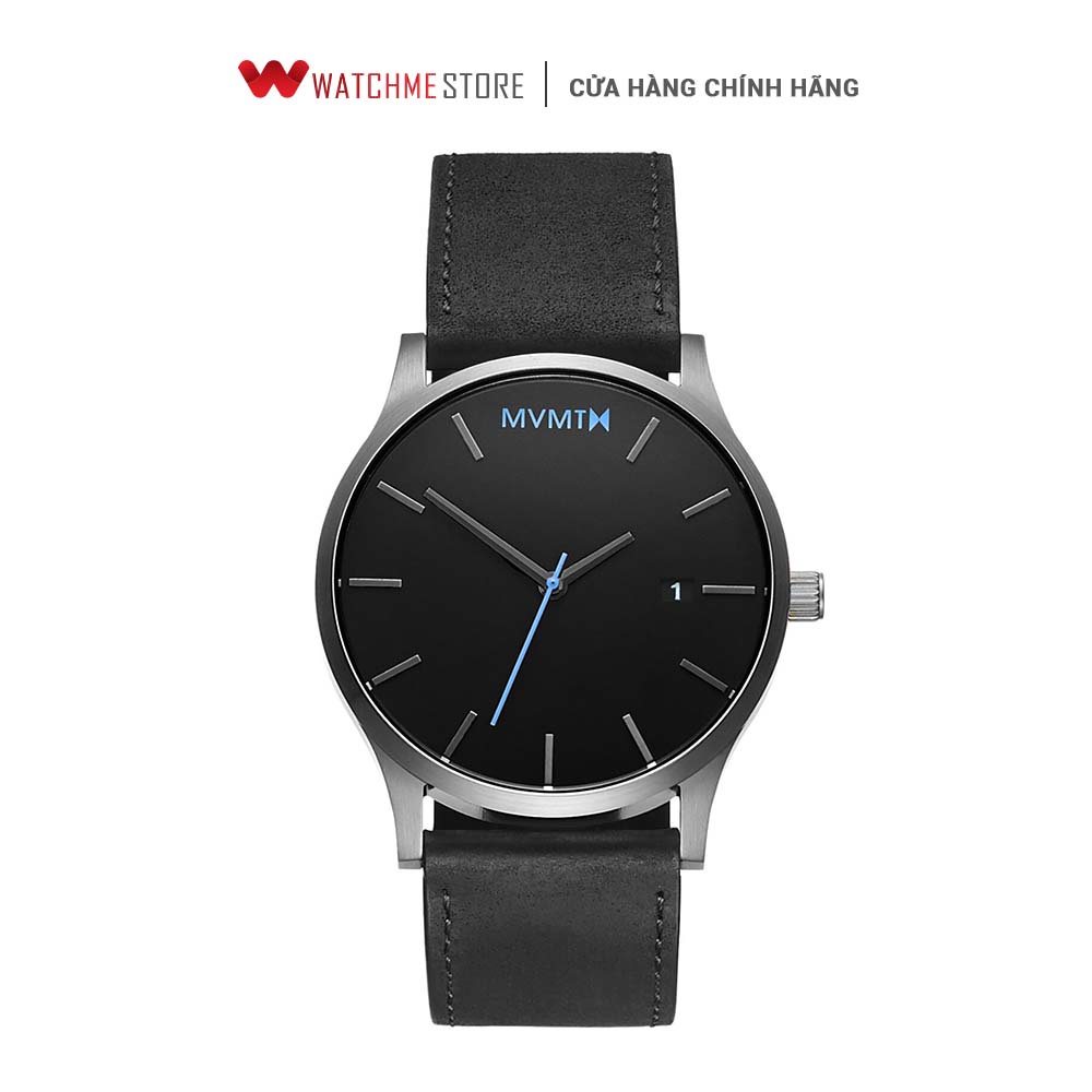 [ ĐẶC BIỆT 18-29.07 - VOUCHER 10%] - Đồng hồ Nam MVMT dây da 45mm - D-MM01-BSL