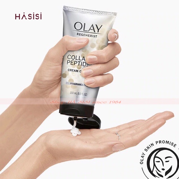 Sữa Rửa Mặt OLAY- Regenerist Collagen Peptide 24 Cream Cleanser 150ml
