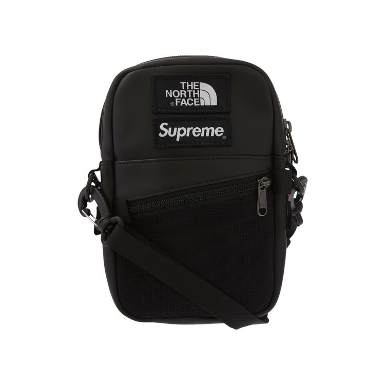 Túi đeo chéo Supreme x The North Face leather shoulder bag