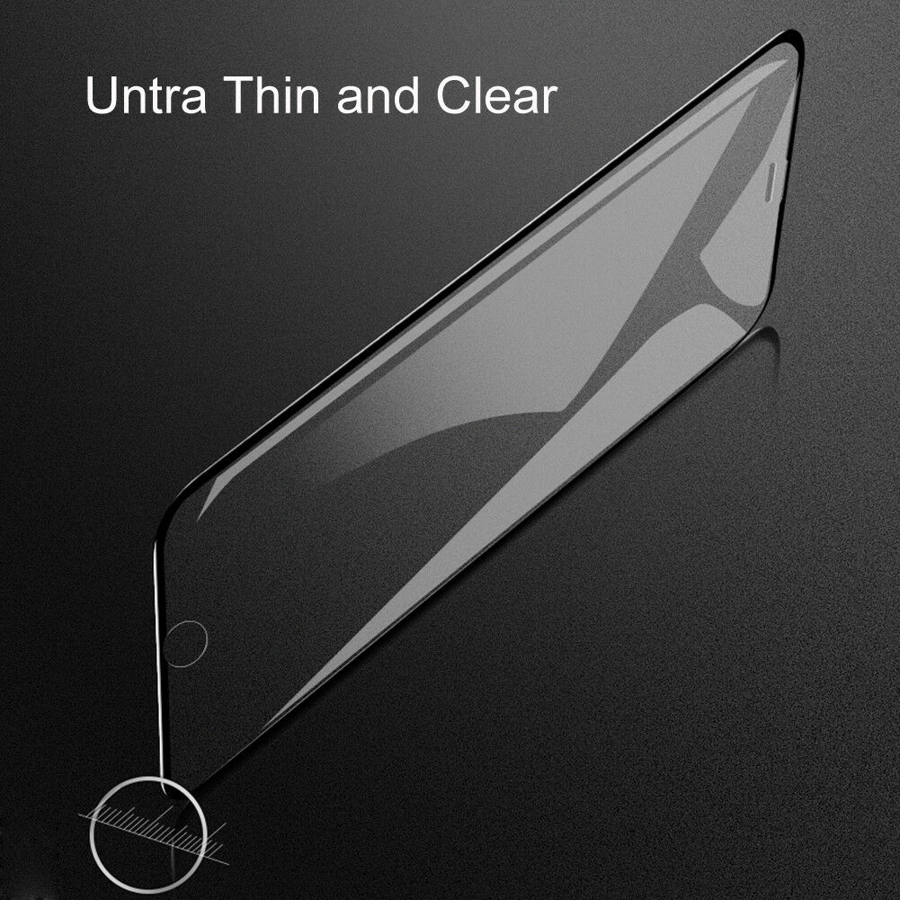 Kính cường lực dạng cong bảo vệ toàn màn hình điện thoại 9D cho For iPhone X 6 7 8 S PLUS