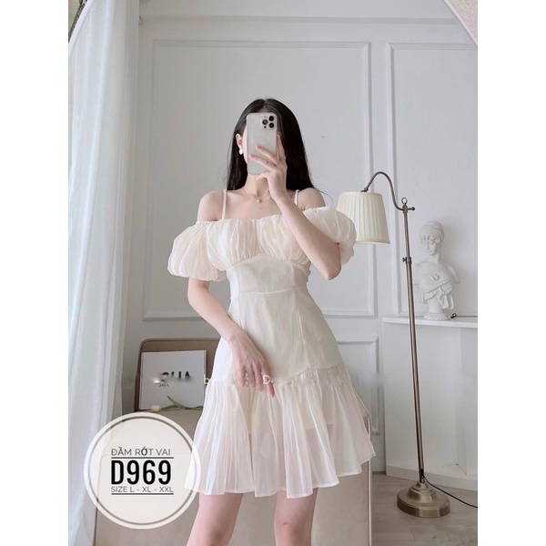 Bigsize Đầm rớt vai 55-95kg