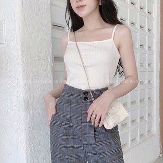 Áo hai dây nữ - Áo dây croptop - Áo hai dây croptop - Ystore Bigsize