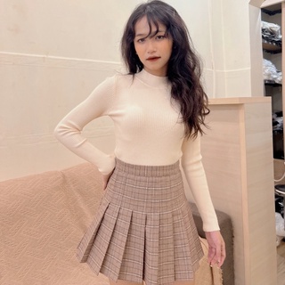 Áo cổ lọ tay dài dáng ôm - al022
