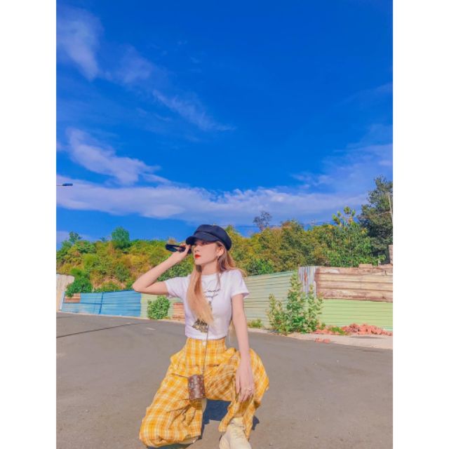 Hottrend quần ống rộng caro siêu đẹp | BigBuy360 - bigbuy360.vn