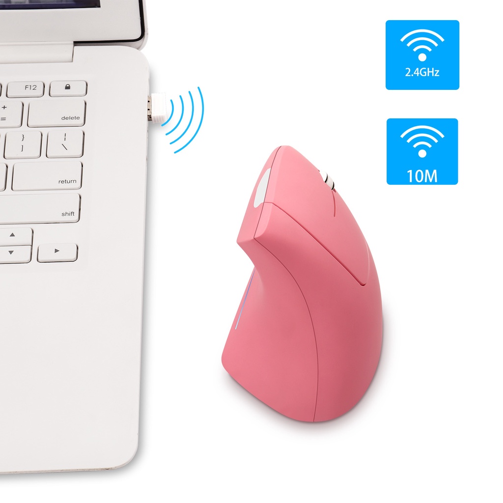 Chuột Quang Không Dây 6D 2.4G Sạc Pin 800 / 1200 / 1600 DPI Dùng Để Chơi Game Chuột Máy Tính Chuột Quang Không Dây