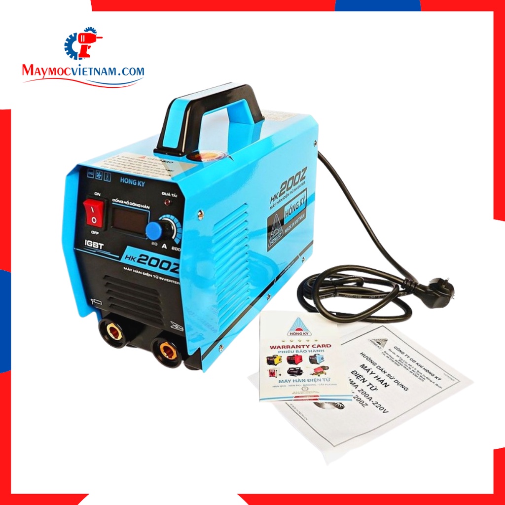 Máy Hàn Que Hồng Ký HK 200Z - Máy hàn Điện Yếu Chống Giật