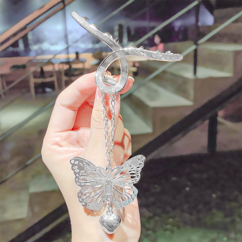 Kẹp Tóc Hợp Kim Hình Bươm Bướm Xinh Xắn Cho Nữ