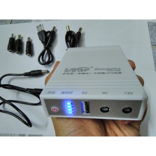 Nguồn dự phòng UPS mini 5V/9V/12V-1A