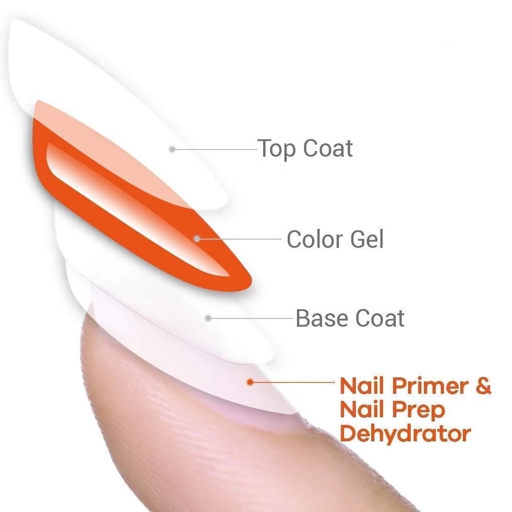 Sơn lót/ khử dầu móng tay MODELONES 15ml tùy chọn
