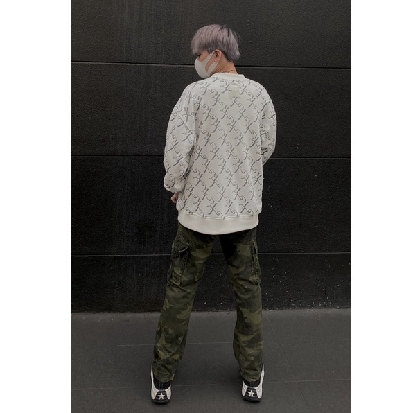 Áo Sweater MENTAL® Họa tiết MT Monogram