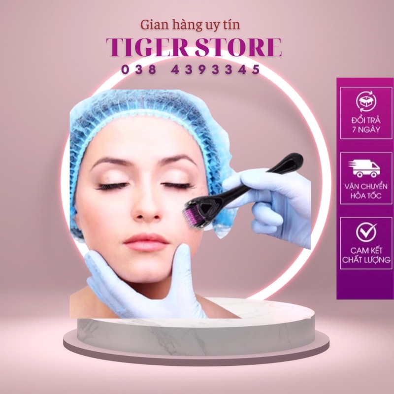 Kim lăn tay Derma Roller 540 đầu kim chính hãng