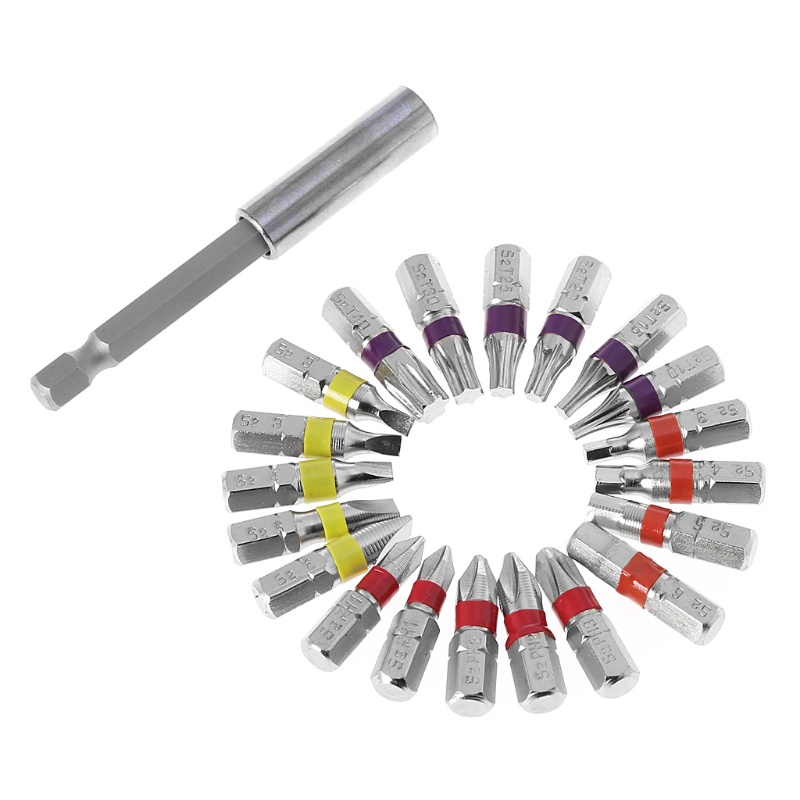 Set 20 Mũi Khoan Lục Giác Nhiều Màu Sắc